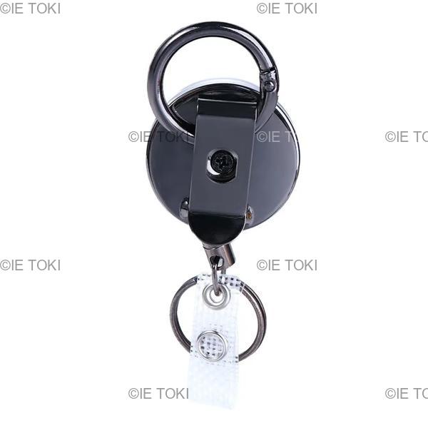 スチールワイヤーロープの直径: 4cm/1.6インチ長さ: 70 cm/27.5インチ素材: 金属色: 黒色パッケージ内容: 格納式バッジリール1個この製品は金属製です。直径4cm、内部に伸縮式スチー